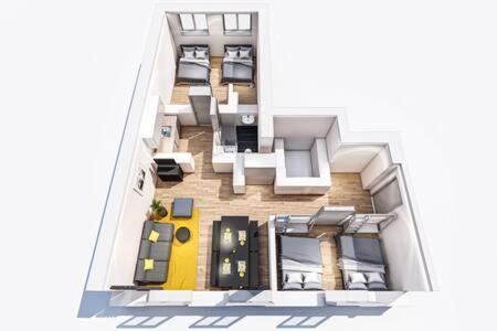 Marienplatz Apartment 2 Bedrooms Living Room Kitchen ミュンヘン エクステリア 写真